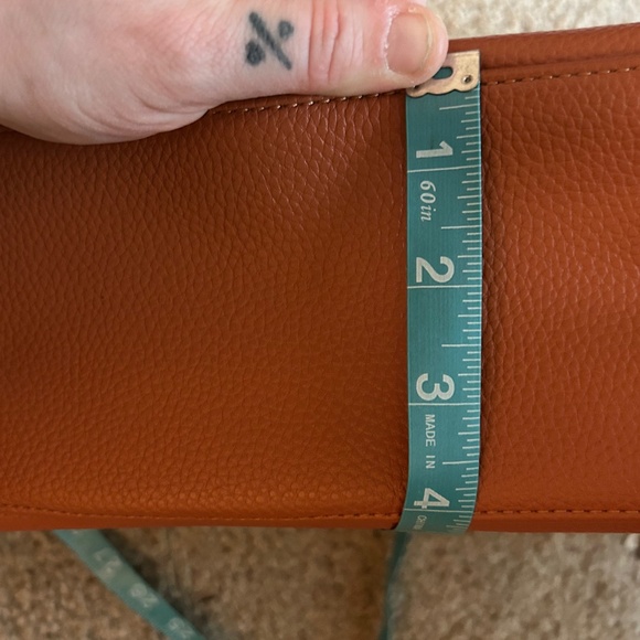 Nanette Lepore Brown Tote Bag With Gold Hardware *Crossbody Strap Not Included* - Picture 10 of 10